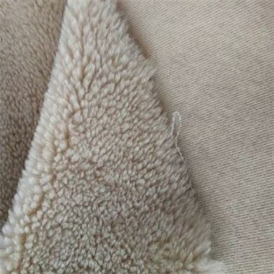 Faux shearling fur fabric