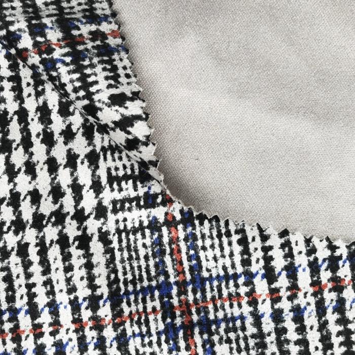 Printed Fashion Suede Fabric