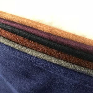 Faux Suede Textile For Apparel