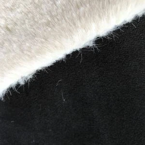 Suede Dengan Bulu Kelinci Faux